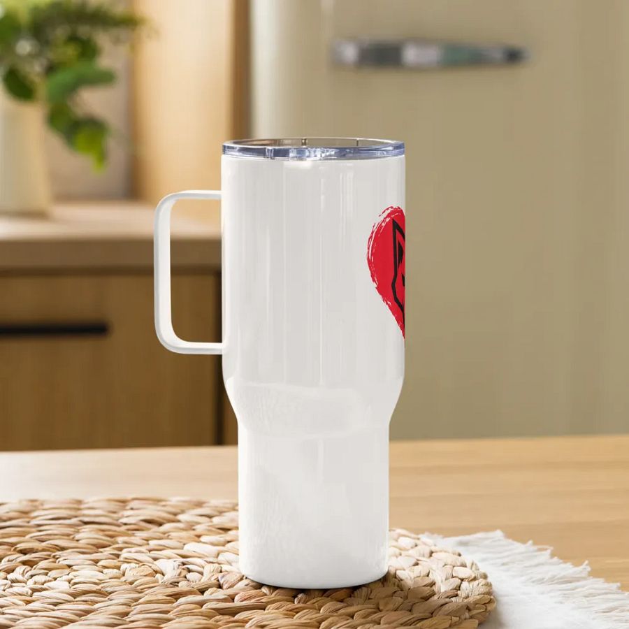 Wolf Heart Travel Mug product image (10)