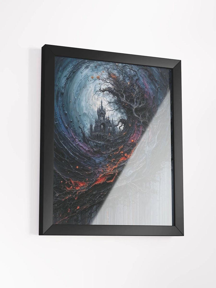 Mystic Castle Swirl Framed Print product image (15)