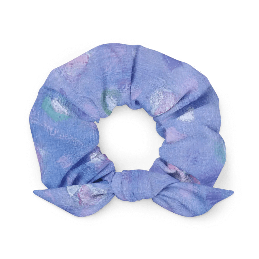 Frieseke Flowers Fine Art Scrunchie with Bow product image (3)