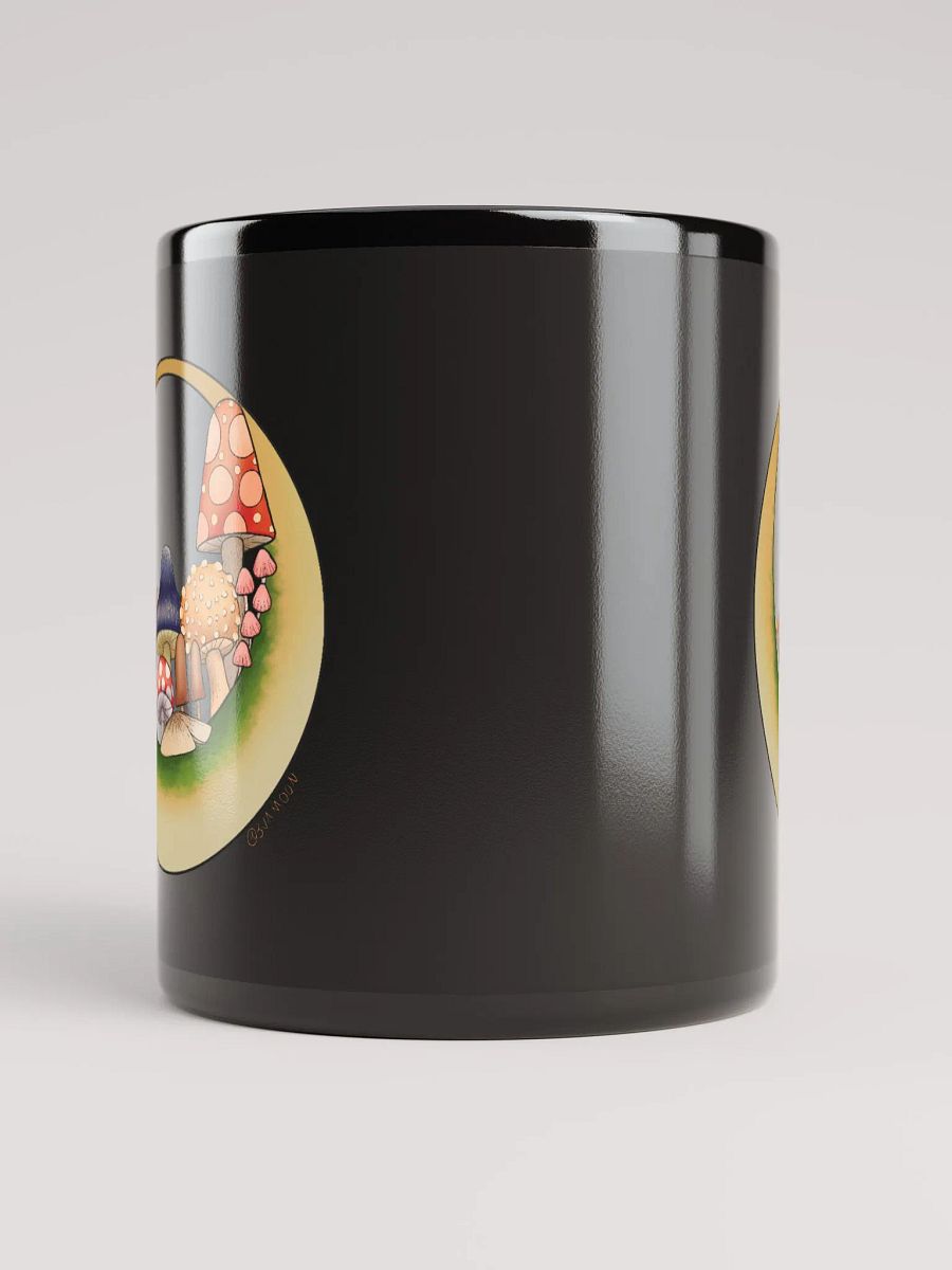 Moonie Shrooms Black Coffee Mug product image (10)