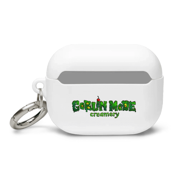 Goblin Mode Creamery Font logo w/ Cone logo - airpods pro case product image (2)