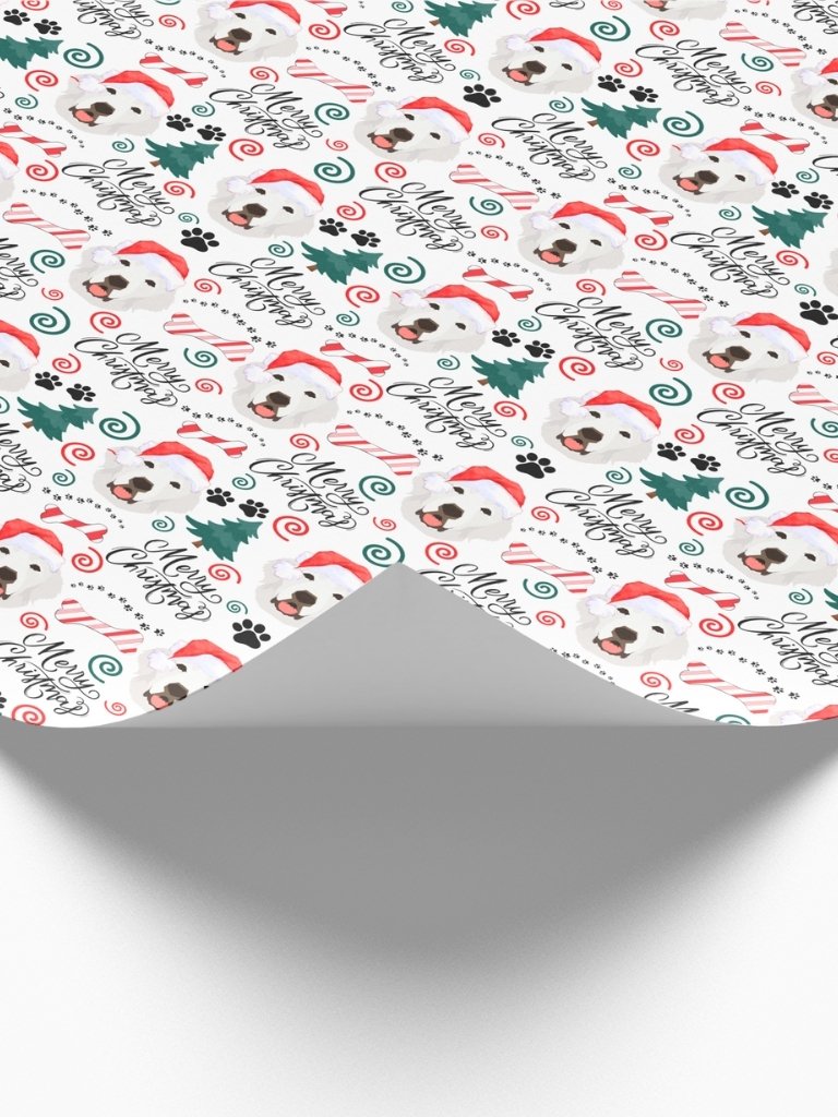 Great Pyrenees Christmas Gift Wrapping Paper product image (2)