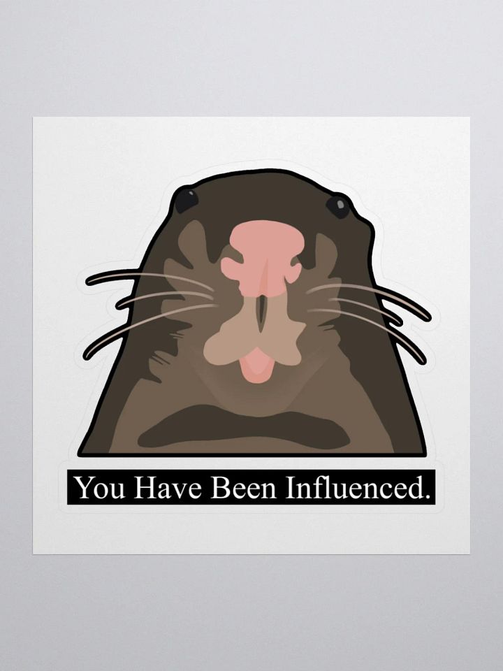 You Have Been Influenced Sticker product image (2)