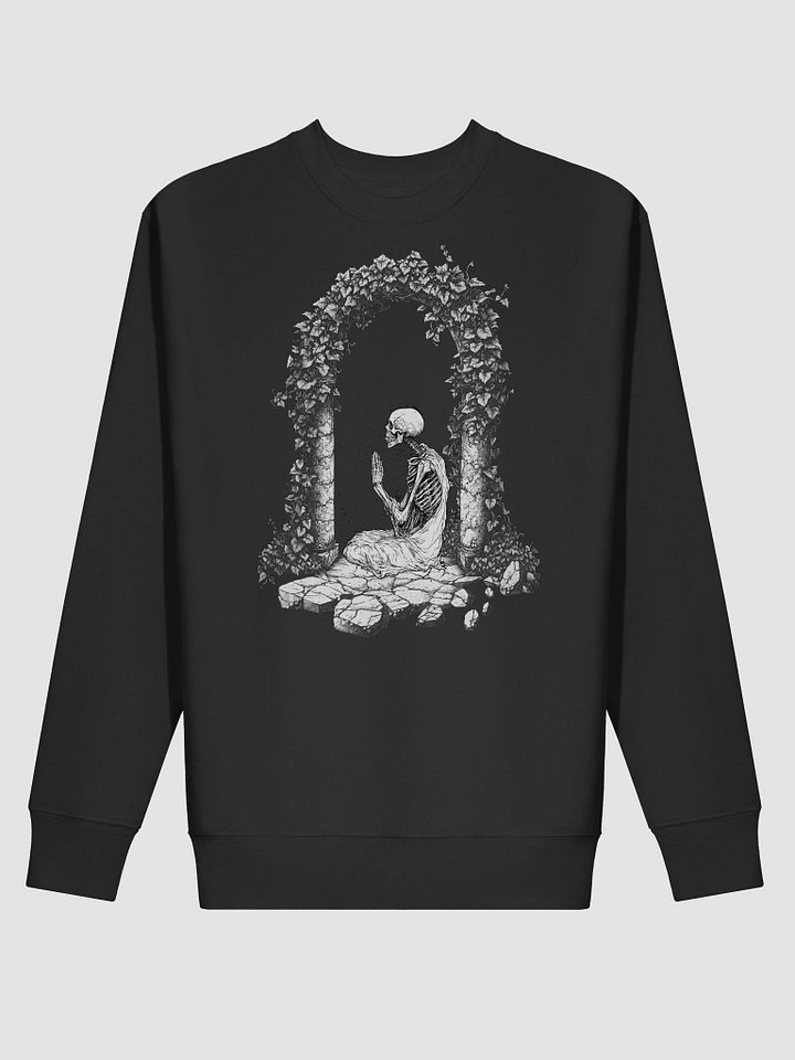 Meditation on Death Skeleton Buddhism sweatshirt product image (2)