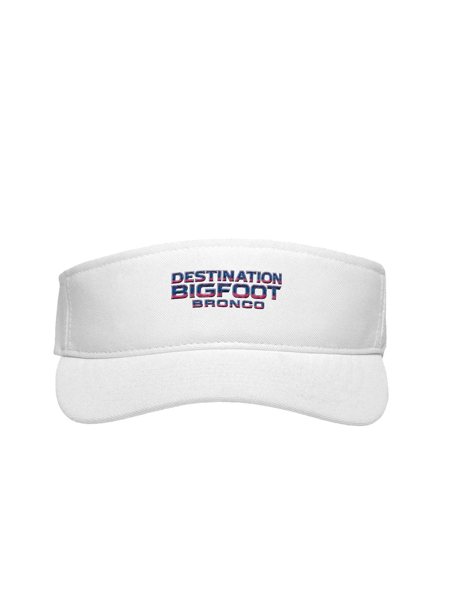Destination Bigfoot Bronco Synthwave Flexfit Visor (Multiple Colors Available) product image (25)