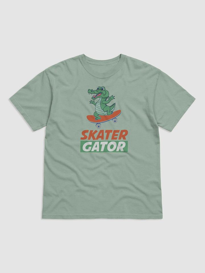 Skater Gator Alligator T-Shirt product image (1)