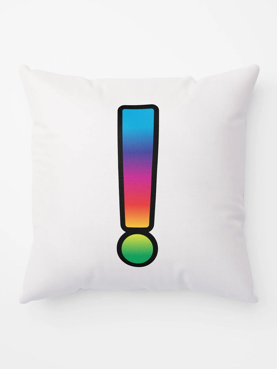 Pillow - Rainbow Emergency, White Background product image (5)