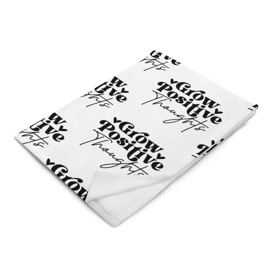 Grow Positive Thoughts Blanket product image (2)
