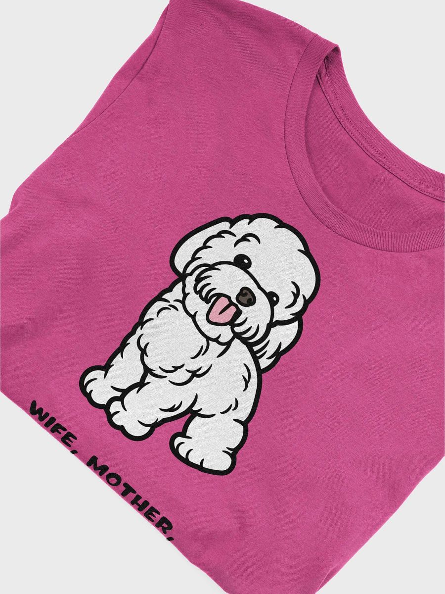 Wife Mother Dog Lover Cartoon T-Shirt product image (5)