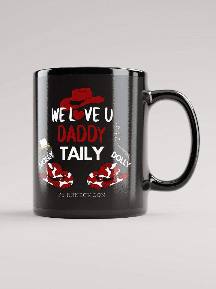 HRNBCK MUG – Daddy Taily Black Edition product image (1)
