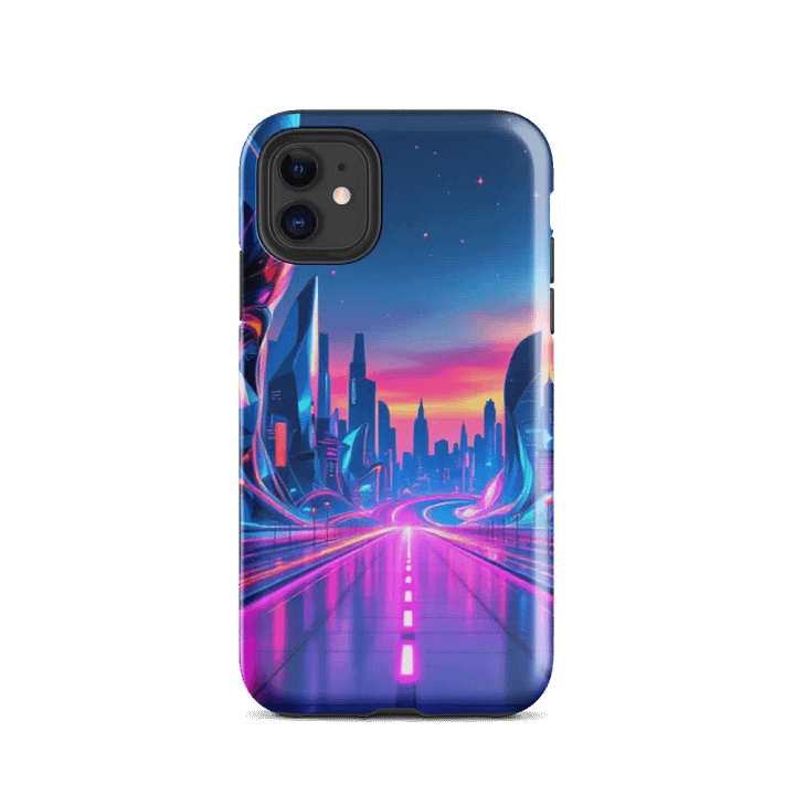 Neon City iPhone® Tough Case product image (2)
