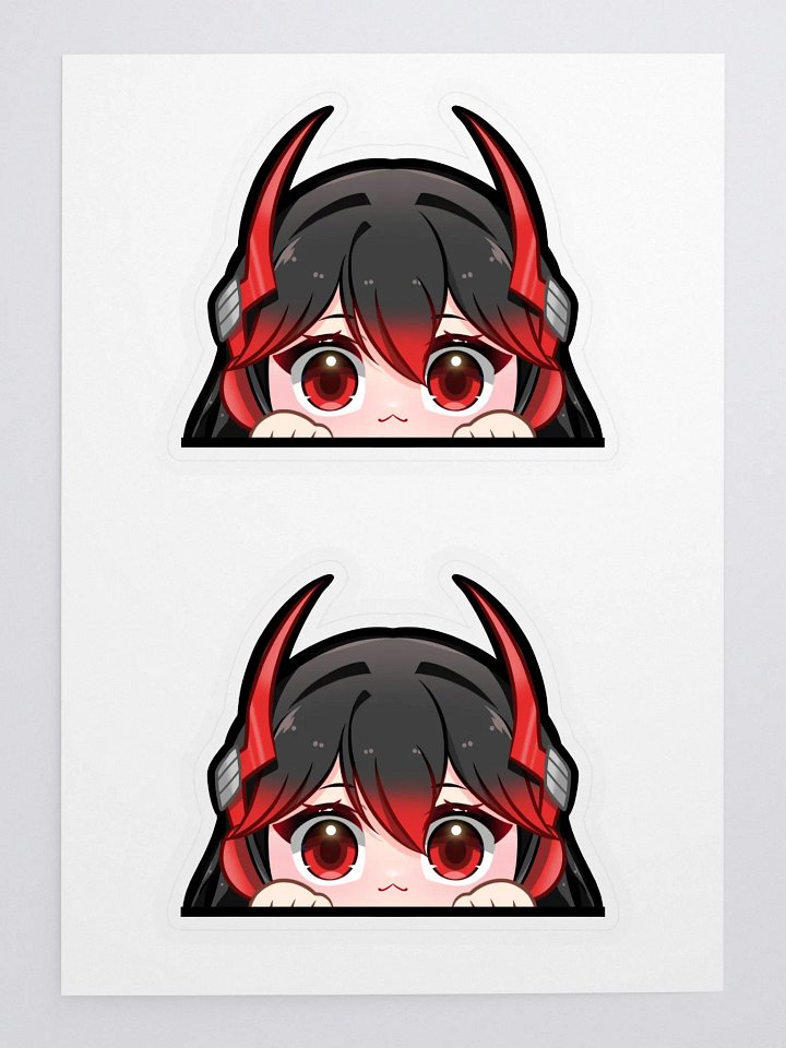 Domino Jack Peek-a-Boo Chibi Stickers product image (1)