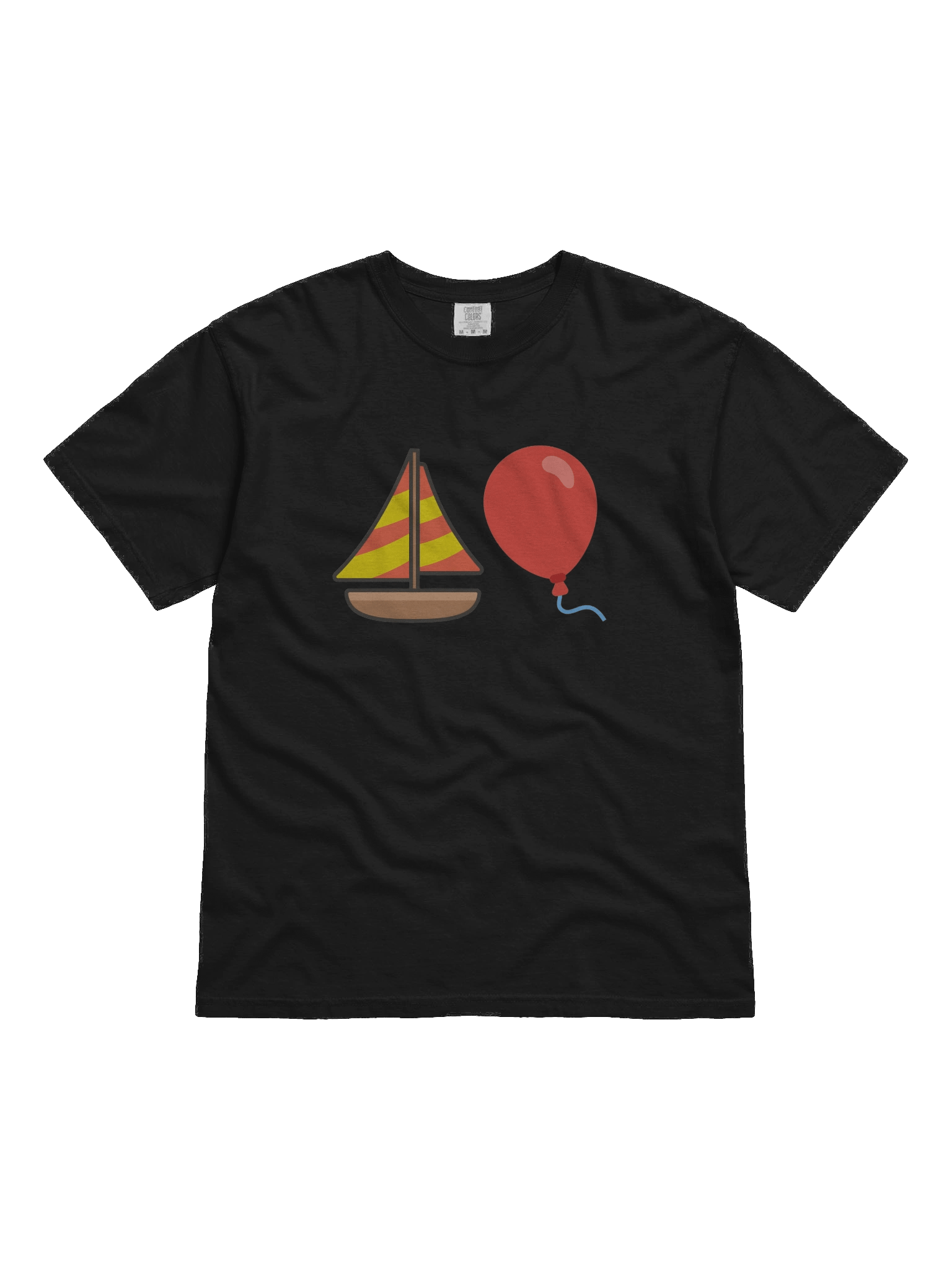 Scarymoji Balloony Boat tee product image (5)