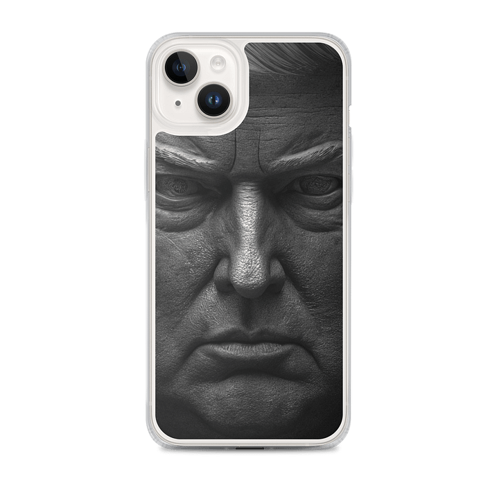 Dark Trump MagSafe® Clear Case for iPhone® product image (1)