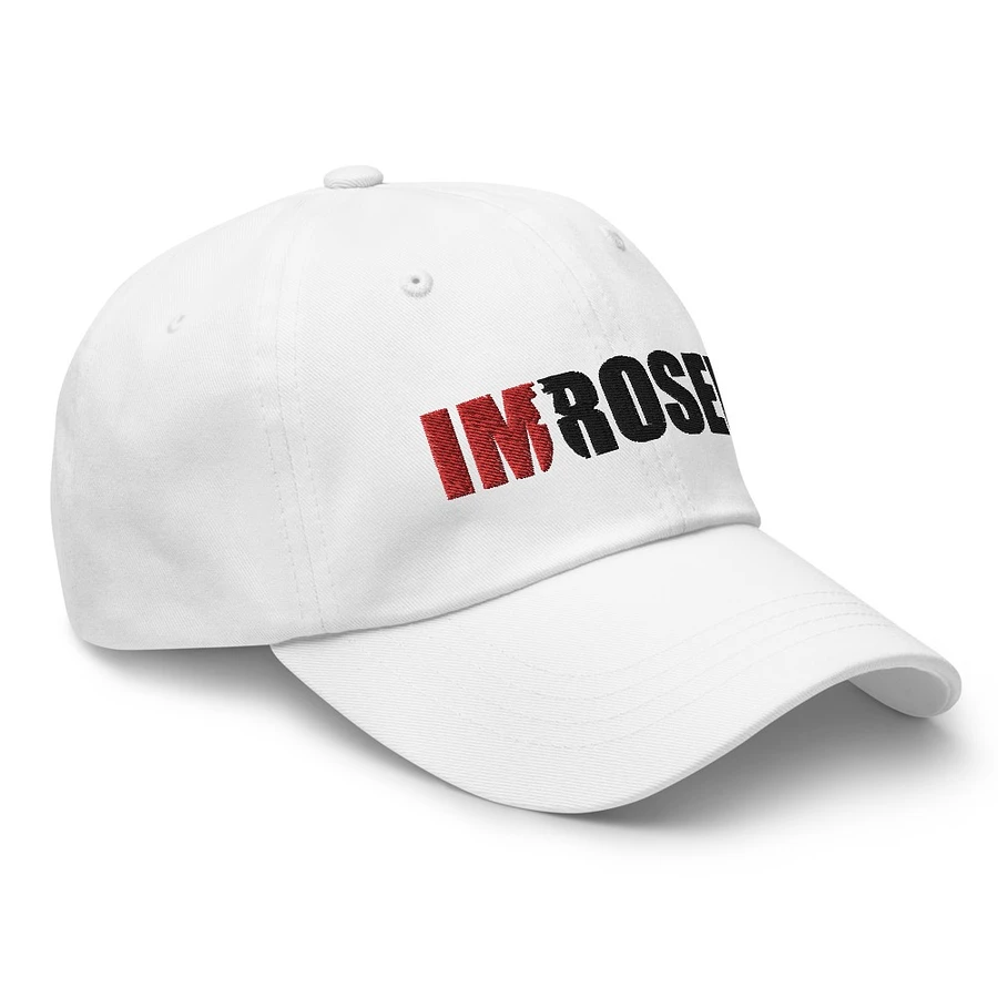IM Rosen Logo Dad White Hat product image (3)