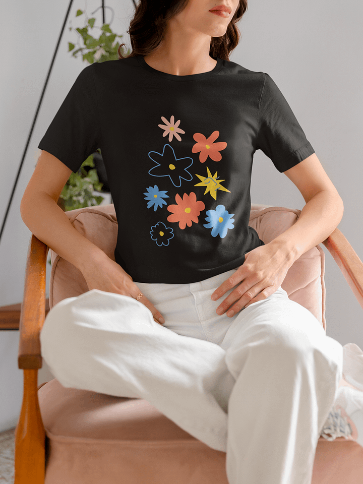Blossom Burst Floral T-Shirt product image (1)
