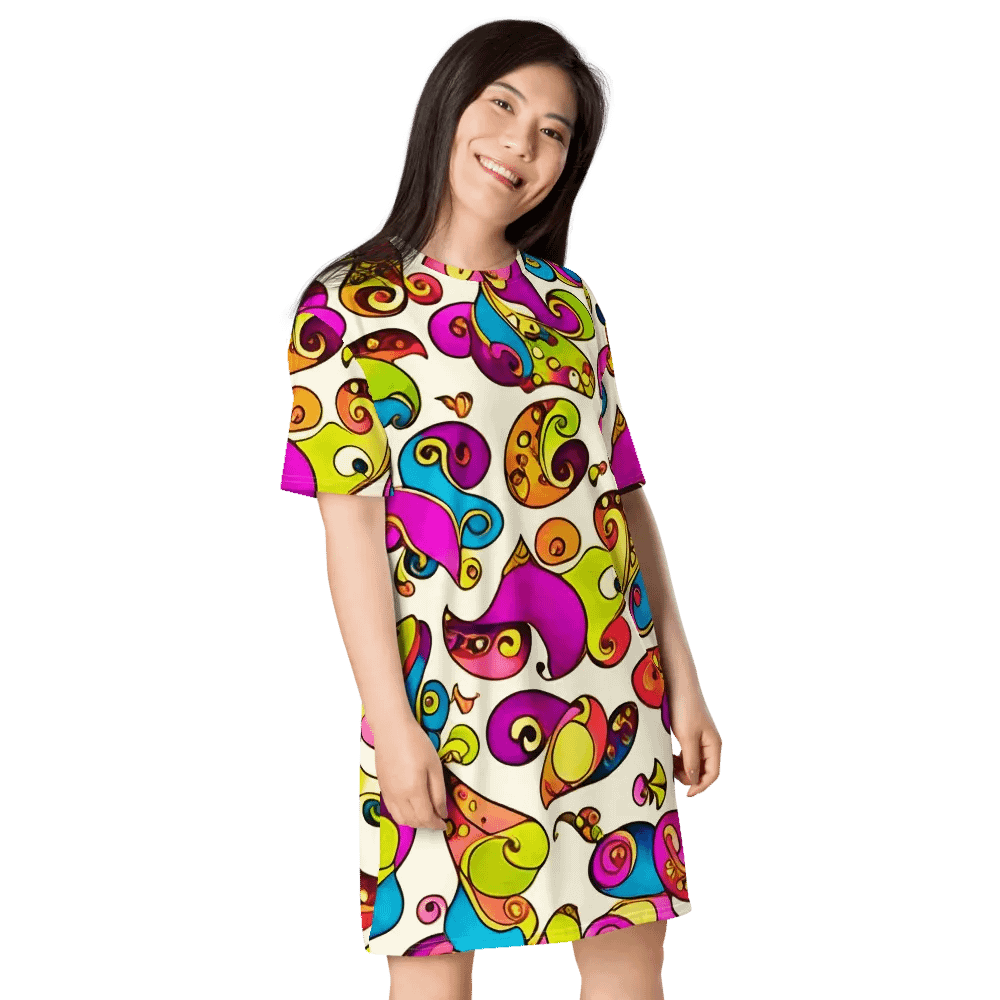 Tropical Paradise T Shirt Dress product image (8)