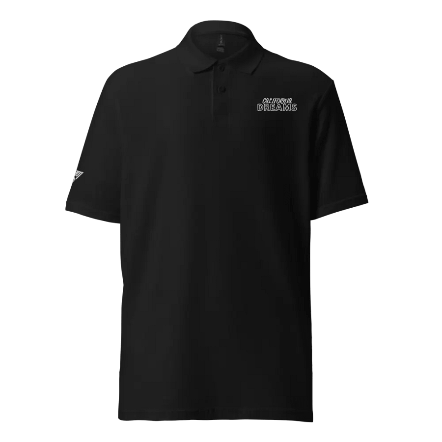 California Dreams Men Polo T-Shirt - Black product image (4)
