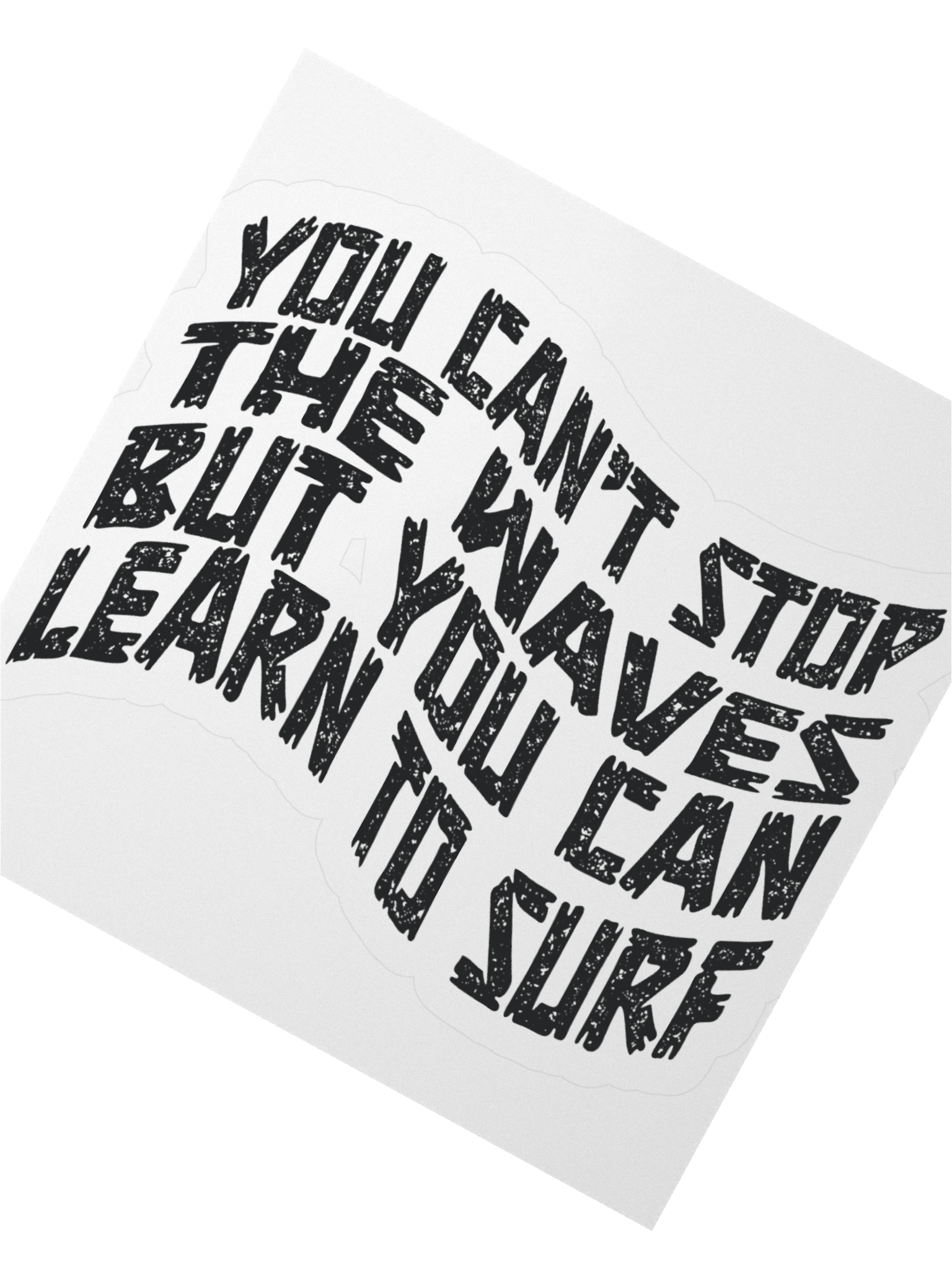 Can't Stop the Waves Kiss Cut Stickers product image (3)