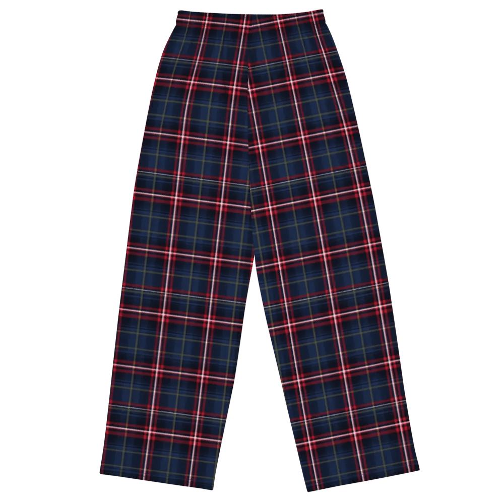 Red/Navy Plaid Unisex Lounge Pants product image (10)