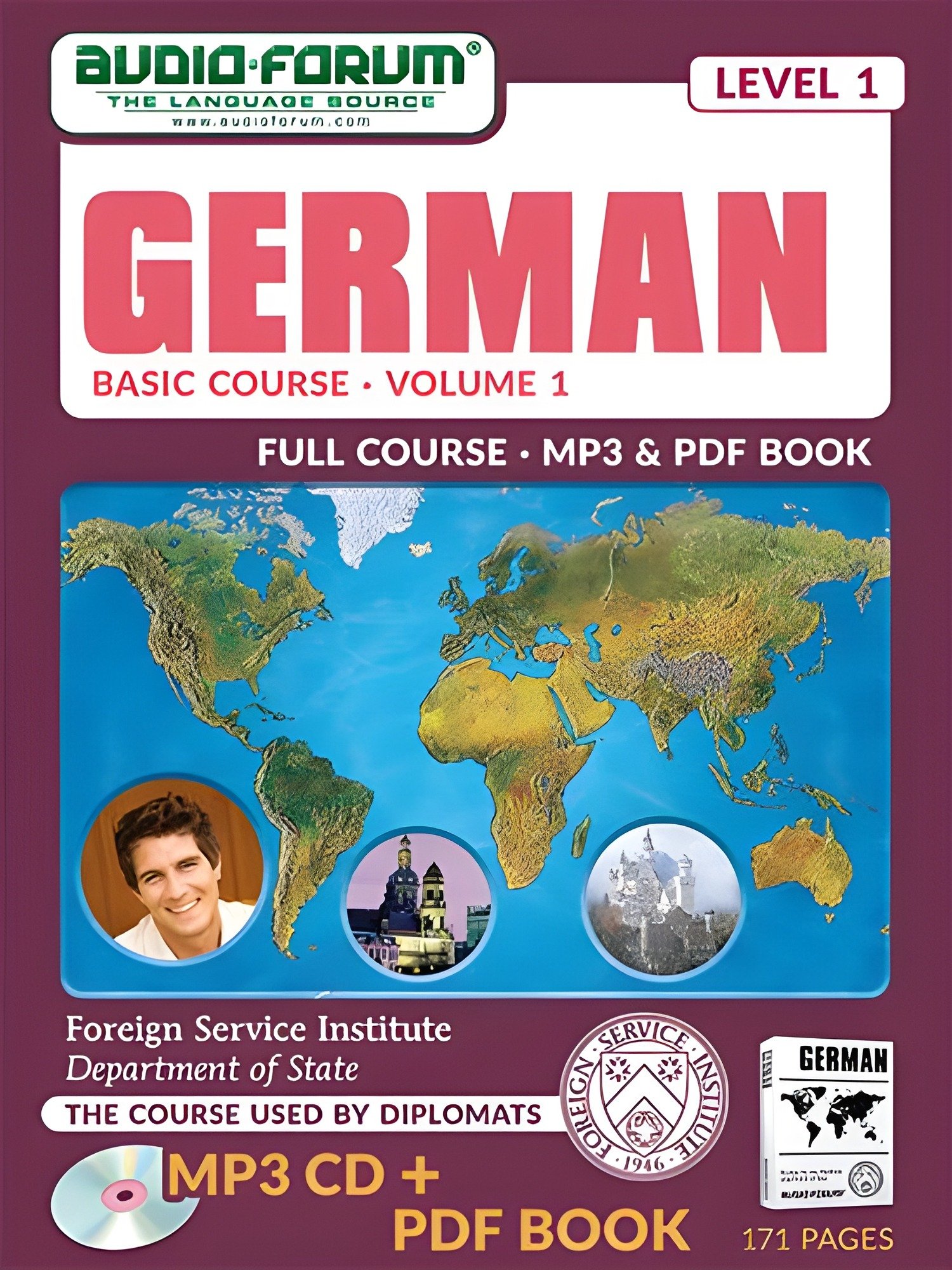 FSI: Basic German 1 (MP3/PDF) product image (1)