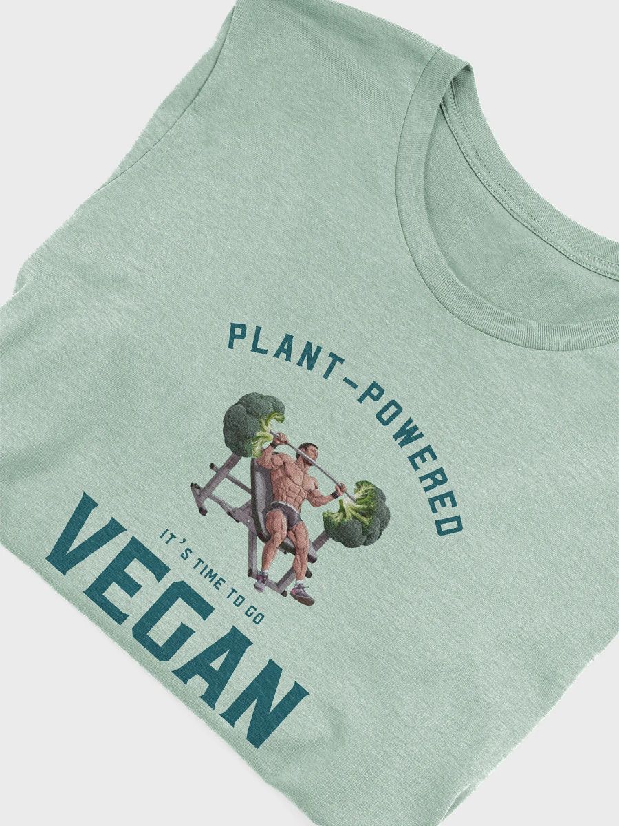 Plant Powered Vegan T-Shirt - 'It's Time to Go Vegan product image (25)
