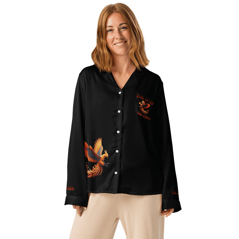 Mythical Phoenix Fire Pajama Top
