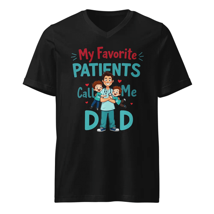 Dad Doctor Love v-neck Tee product image (1)