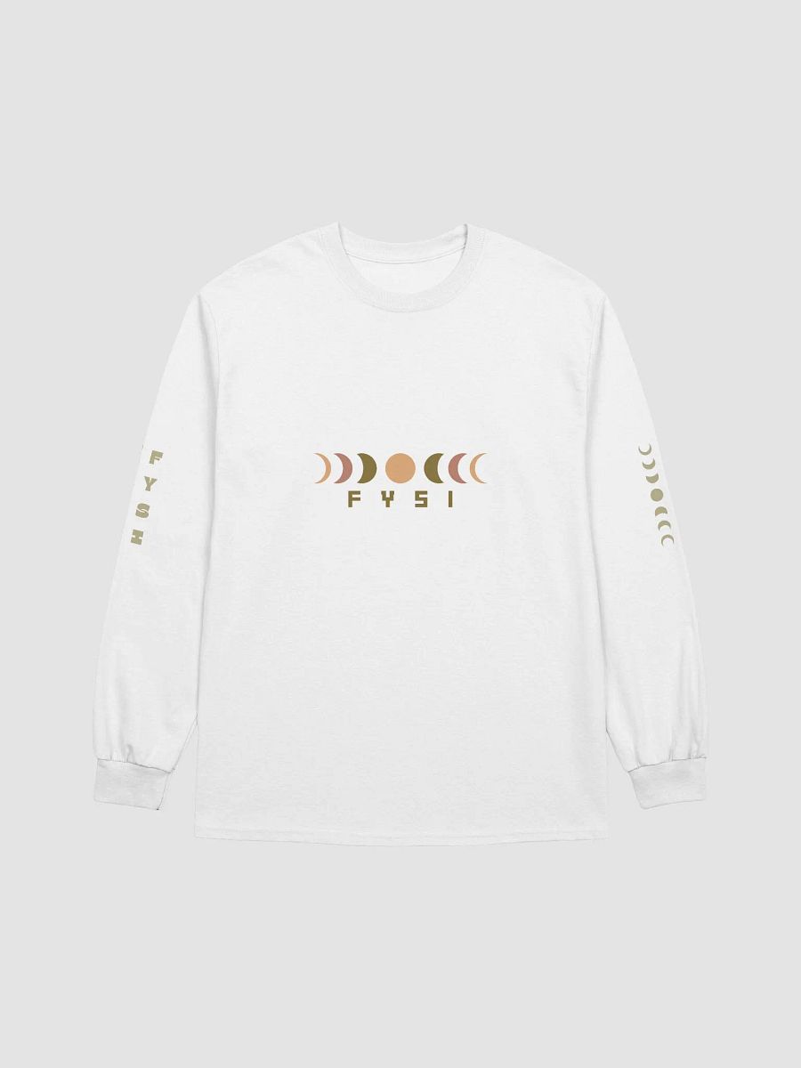 Crescent Moon Distortion Long Sleeve Shirt product image (1)