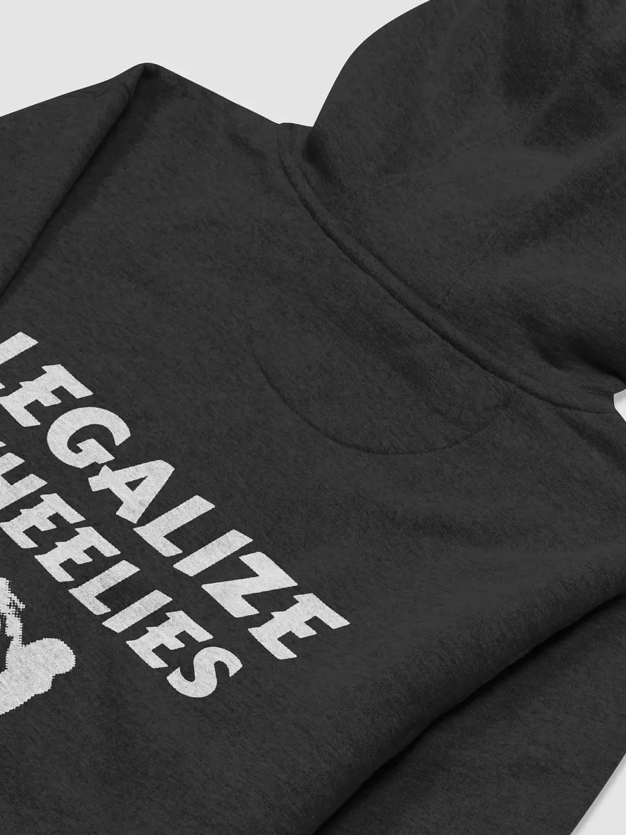 Legalize Wheelies Hoodie Black product image (4)