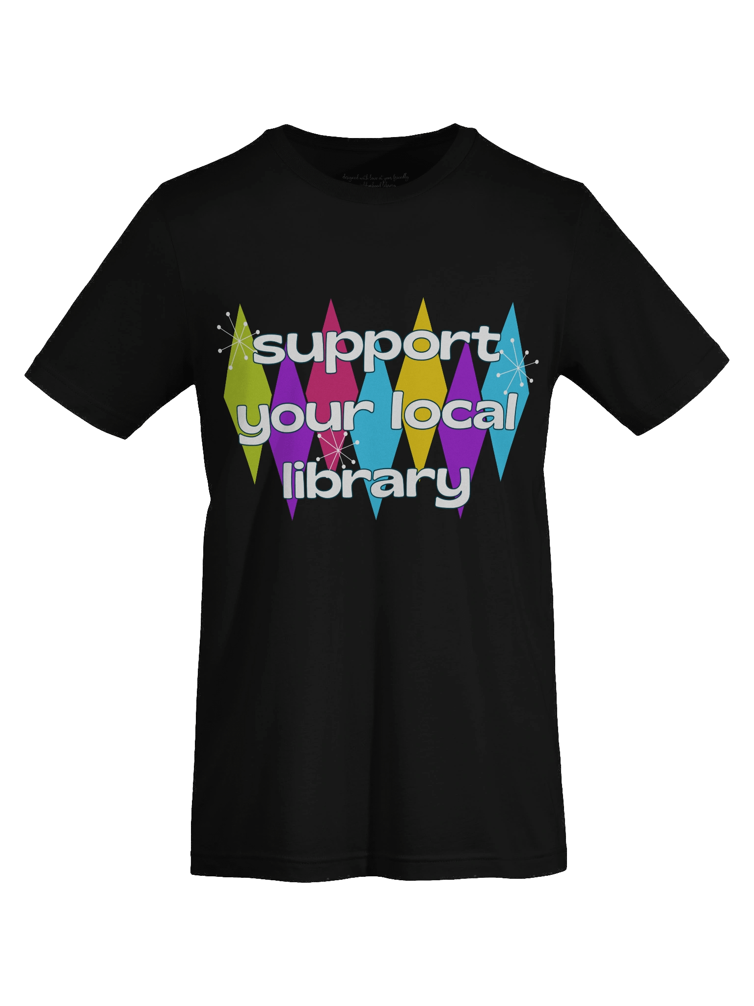 Support Your Local Library T-Shirt (Dark) product image (26)