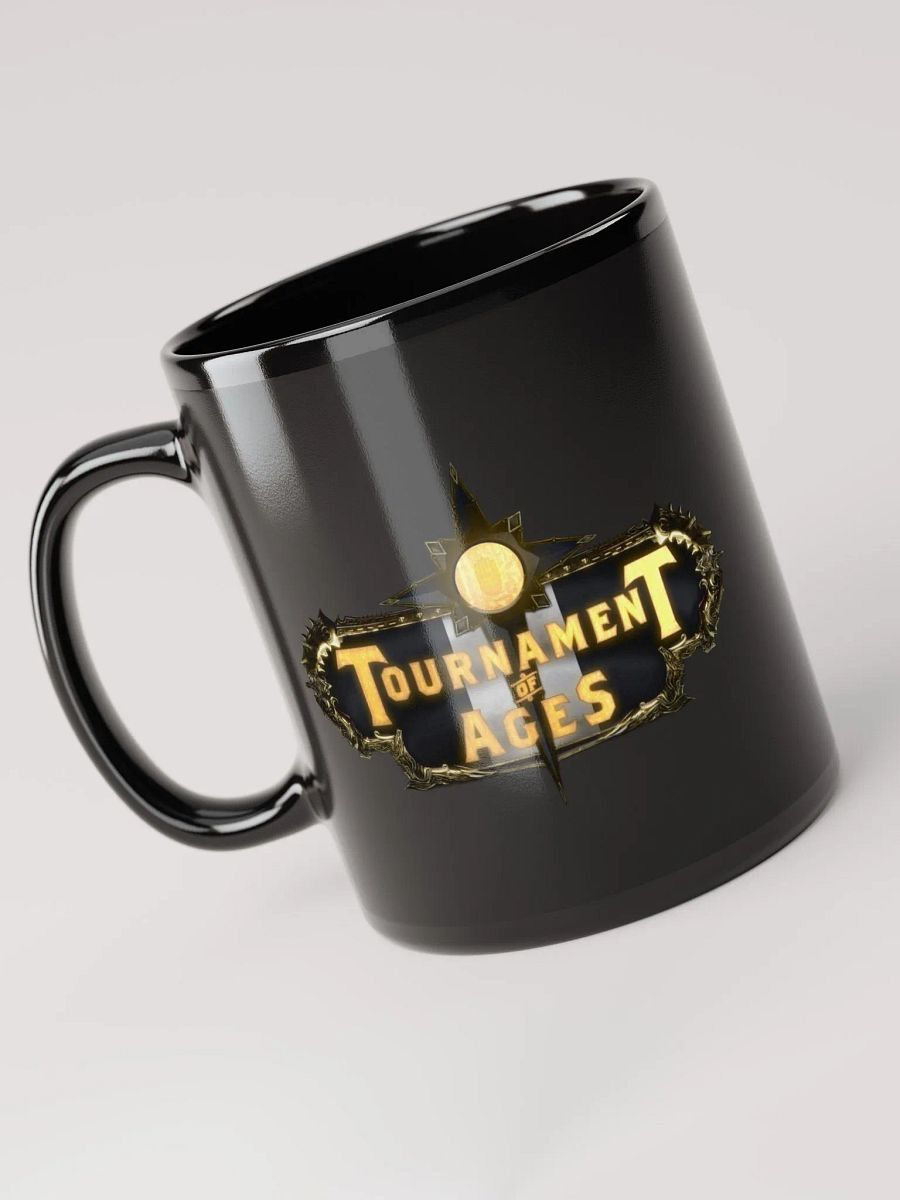 Tournament of Ages - Full Logo - Black Glossy Mug product image (6)