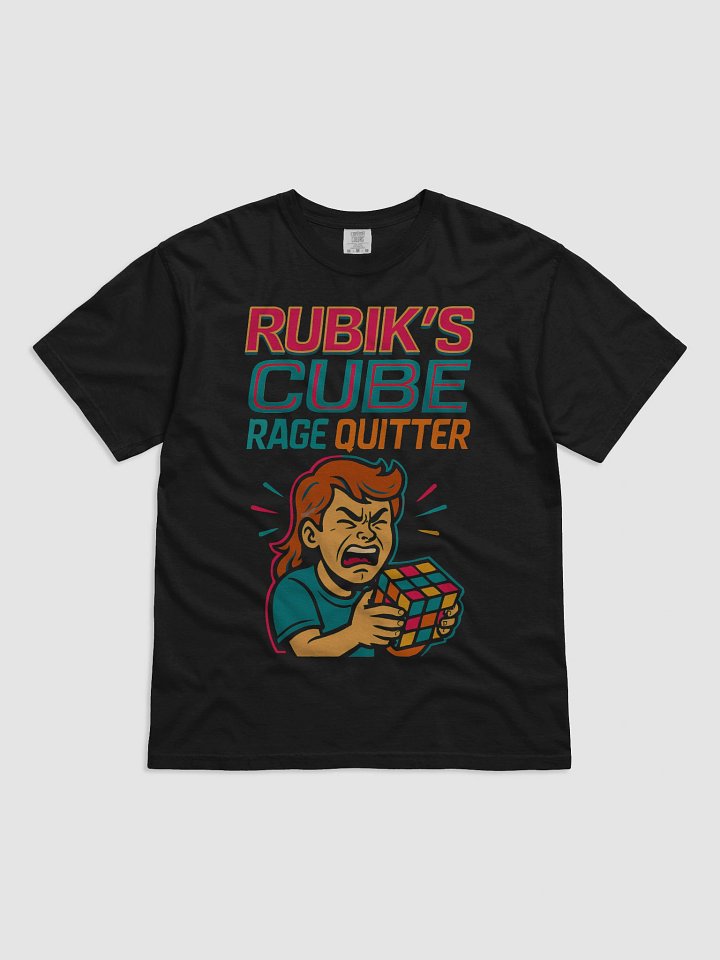 Rubik’s Cube Rage Quitter T-Shirt product image (1)