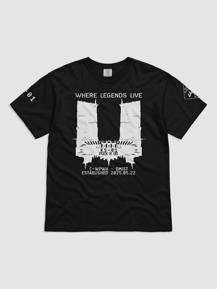 Where Legends Live | Unisex | Comfort Colors Garment-Dyed Heavyweight T-Shirt product image (2)