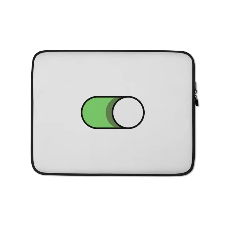 Switch On: Laptop Sleeve product image (1)
