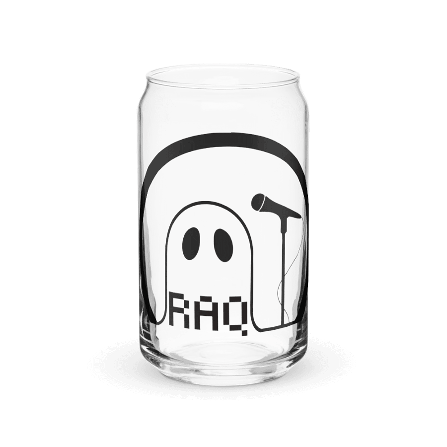 Can Shaped Glass (Raq Logo) product image (2)