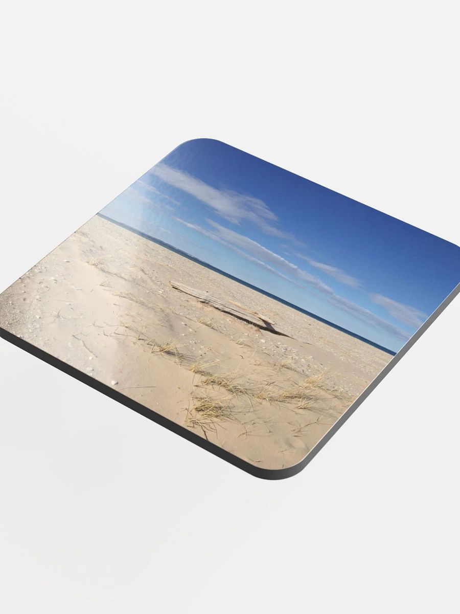 Log in the Sand Cork Coaster product image (4)