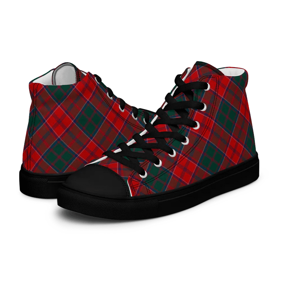 Grant Tartan Men's High Top Shoes product image (8)