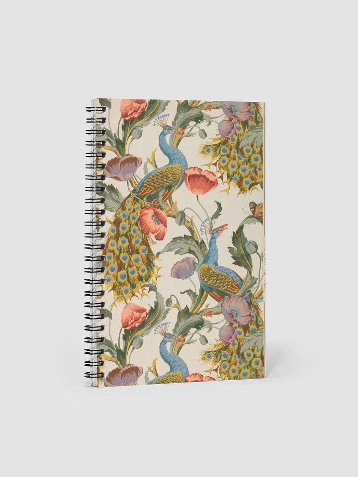 Peacock Paradise Spiral Notebook product image (2)