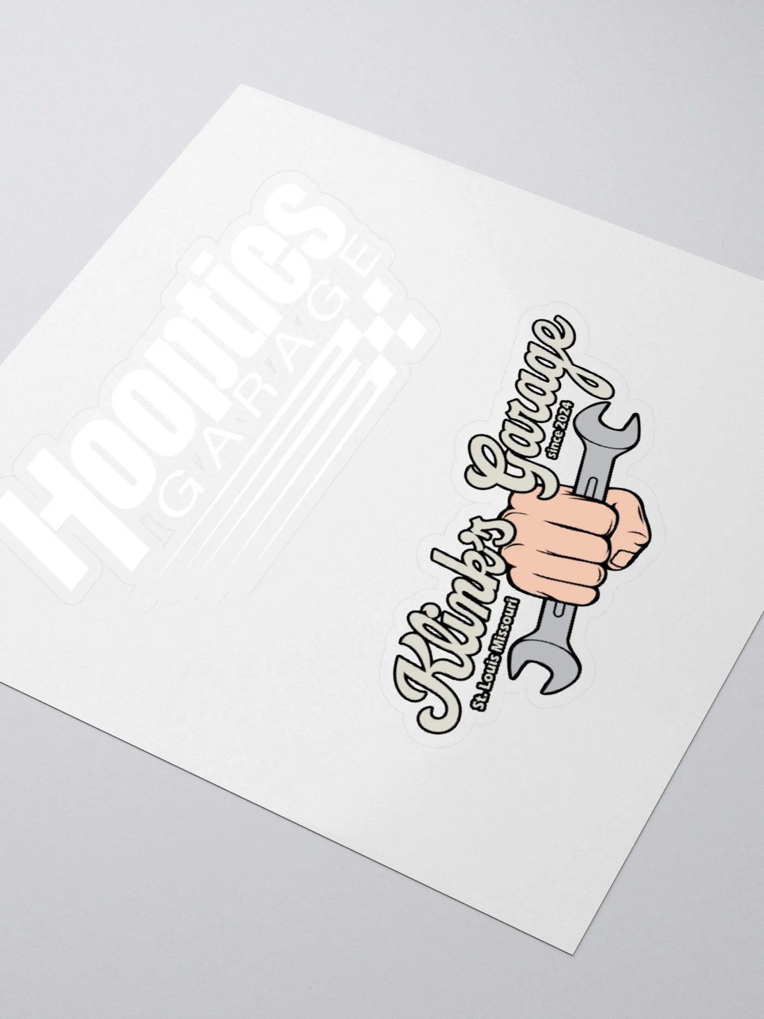 Hoopties & Klink's Garage Window decals product image (5)