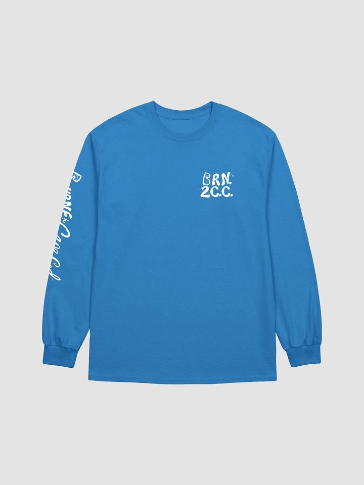 Women's | BOURNE to Cape Cod™ | Ultra Cotton Long Sleeve T-Shirt by Gildan | White Logo on Multiple Colors product image (1)