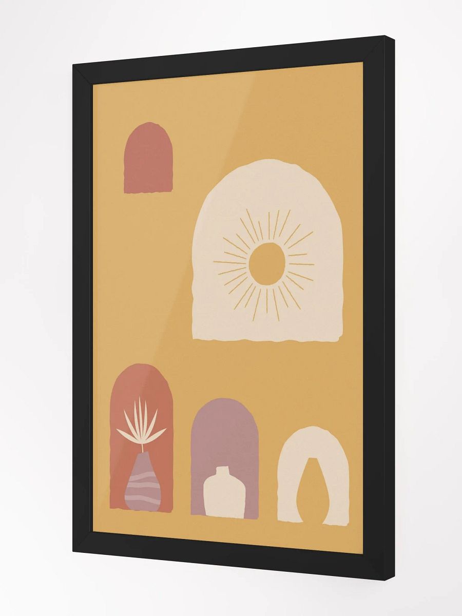 Vibrant Ayous Wood Framed Matte Poster product image (10)