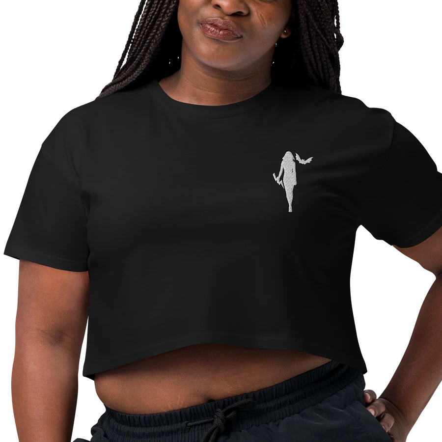 Proto-Valkyrie Embroidered Crop Top product image (1)