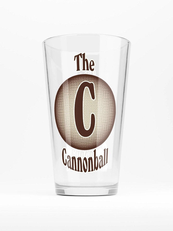 The Cannonball Pint Glass product image (1)