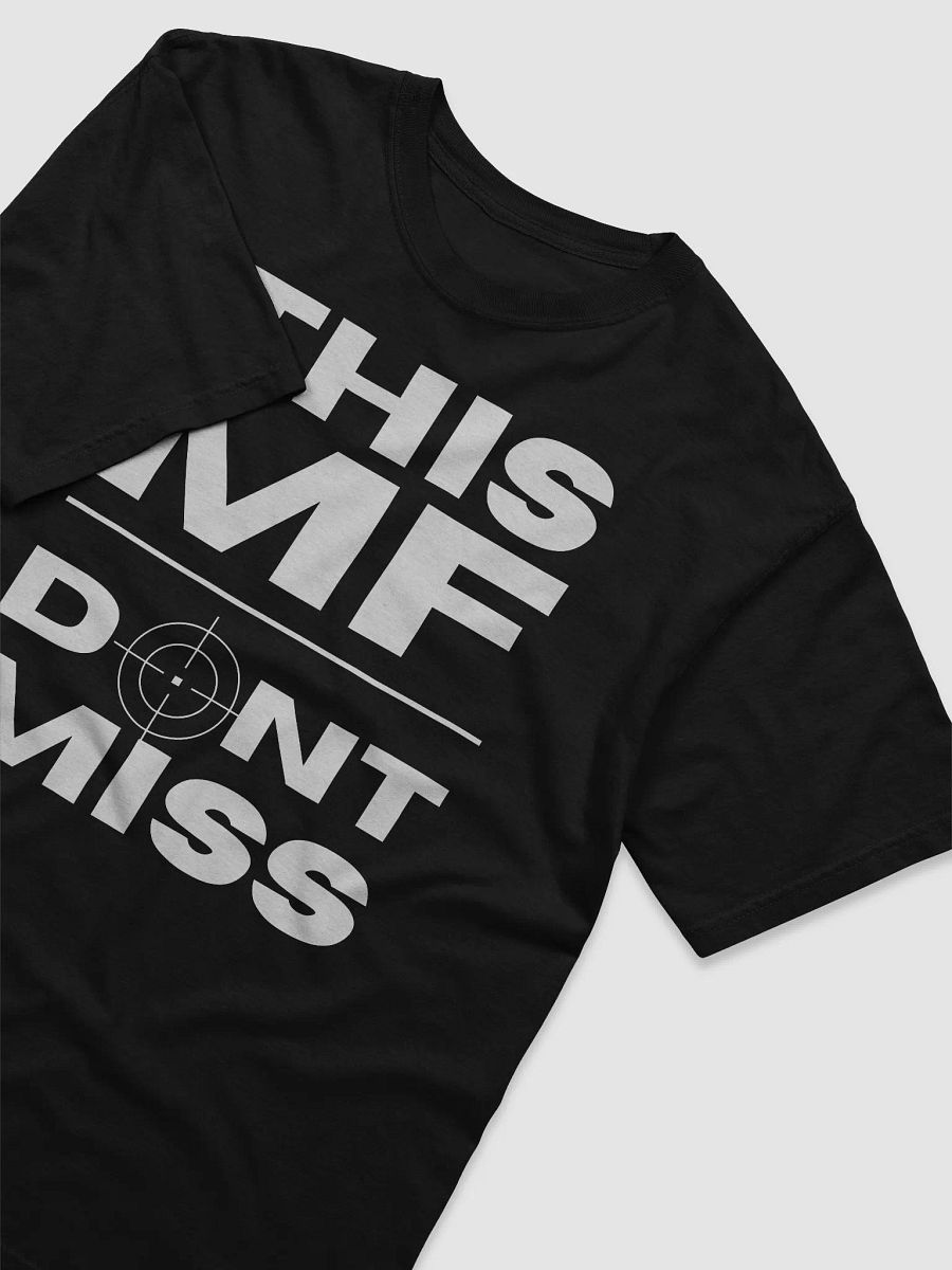 This MF Don't Miss T-shirt (Black) product image (7)