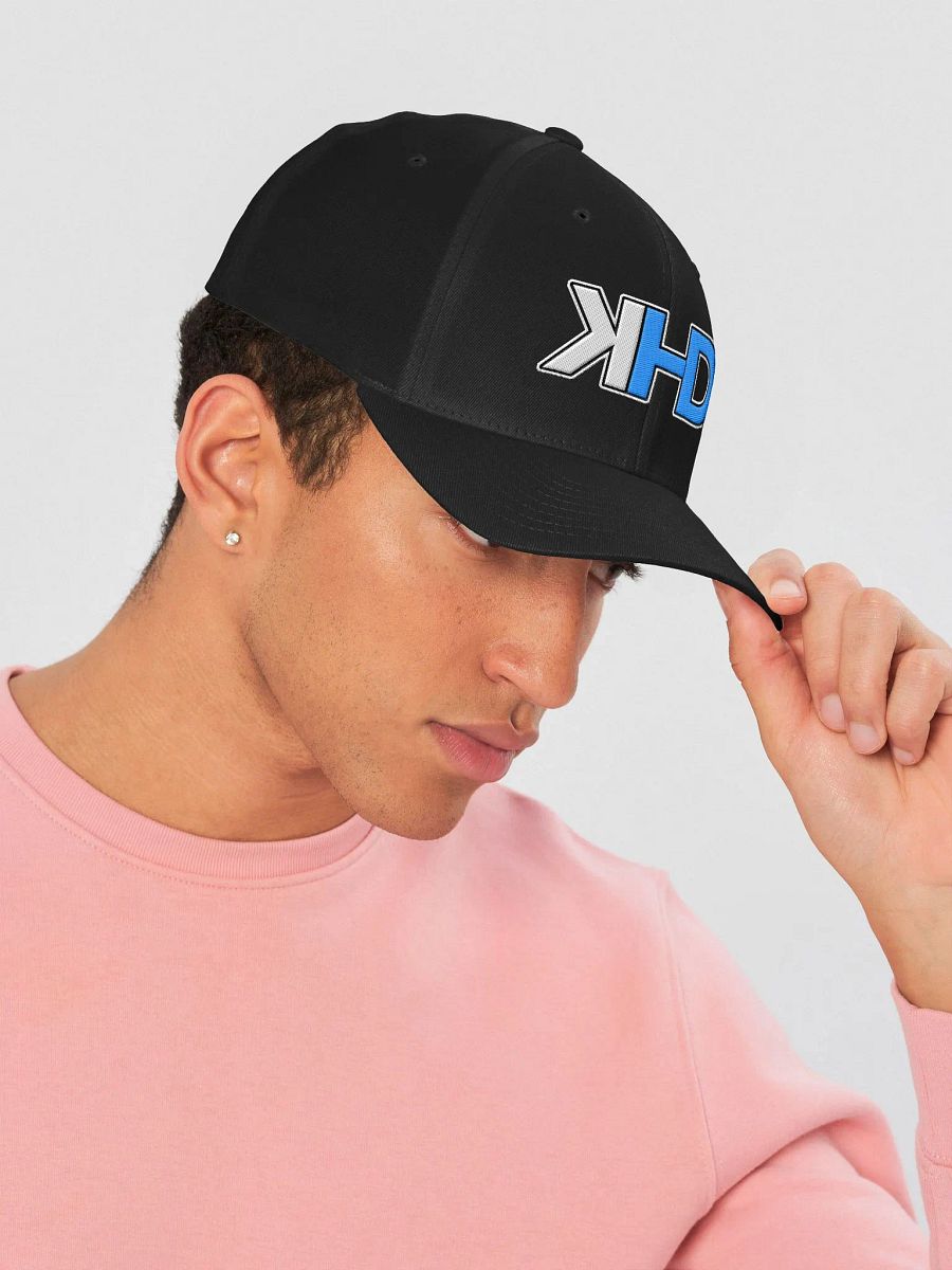Embroidered FlexFit KHD hat with HD FAM on back product image (4)