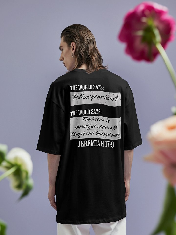 YHWH Heavyweight Tee - Word vs World "Wicked Heart" product image (1)