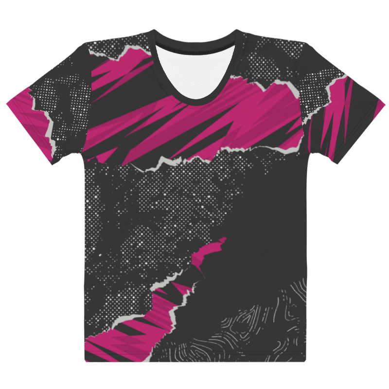Purple Flash | Women's Crew Neck T-Shirt product image (4)