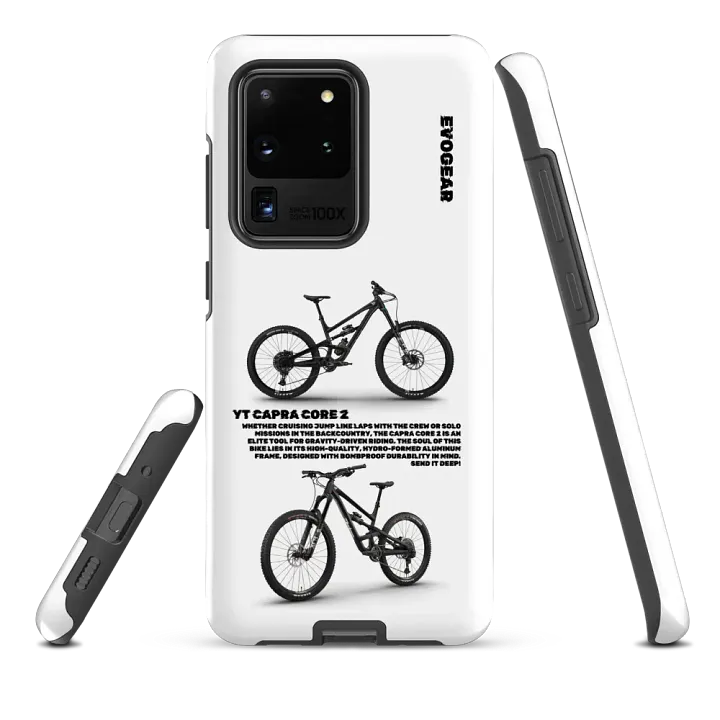 White Capra Core 2 Samsung Case product image (2)