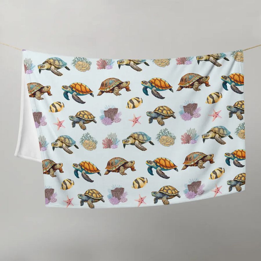 Sea Turtles, Coral Reef, Fish product image (21)